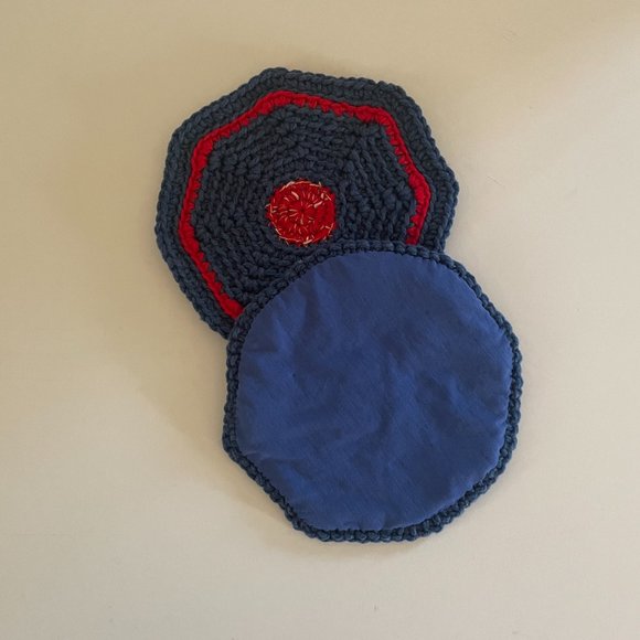 Crochet pot holders, trivet for diner table, Crochet Gift For Mom - Picture 11 of 15